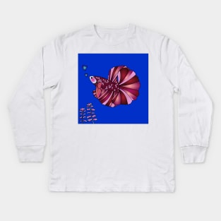 Sealife 294 (Style:1) Kids Long Sleeve T-Shirt